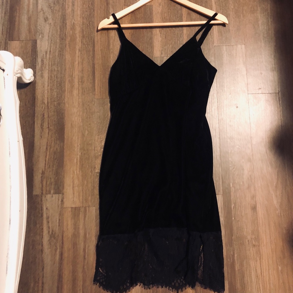Velvet Mini Dress